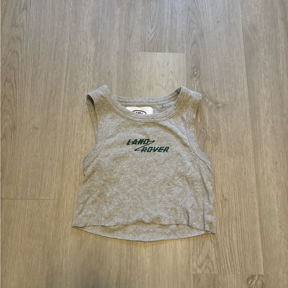 Pacsun Land Rover Grey Tank Top